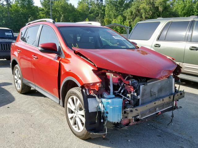 2T3YFREV6FW150189 - 2015 TOYOTA RAV4 LIMIT RED photo 1