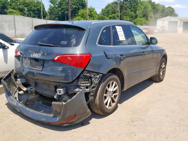 WA1KK78R29A017057 - 2009 AUDI Q5 3.2 GRAY photo 4