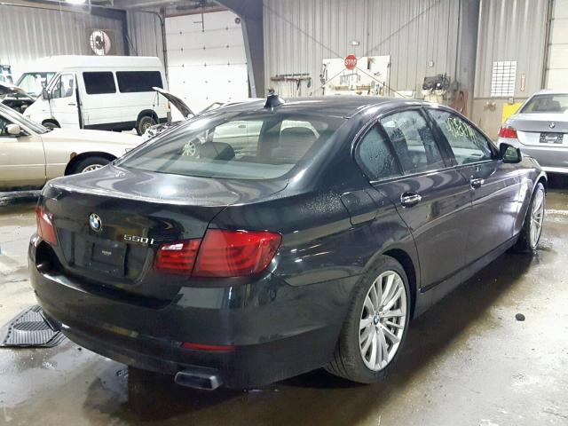 WBAFU9C52CC787589 - 2012 BMW 550 XI BLACK photo 4
