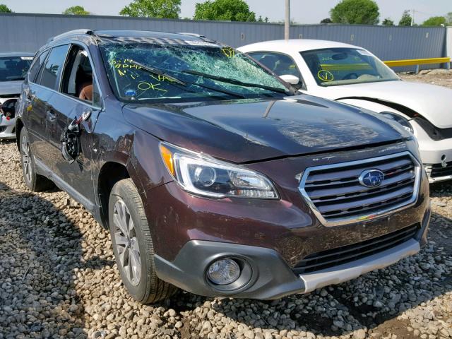 4S4BSATC0H3224325 - 2017 SUBARU OUTBACK TO BROWN photo 1