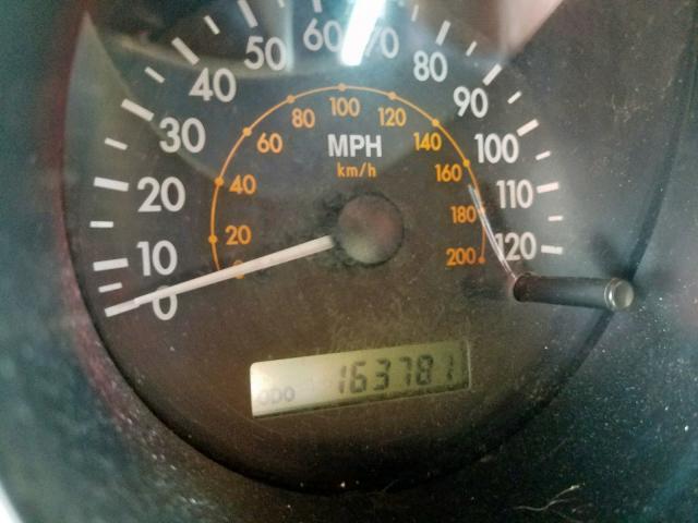 KL1TD52675B495560 - 2005 CHEVROLET AVEO BASE Қызыл фото 8