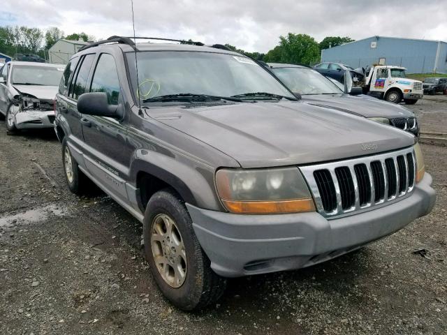 1J4GW48S5YC123078 - 2000 JEEP GRAND CHER GRAY photo 1