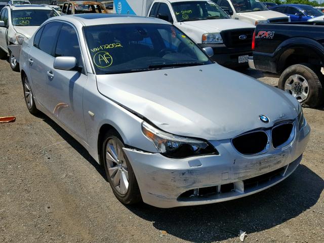 WBANA53514B172052 - 2004 BMW 525 I SILVER photo 1