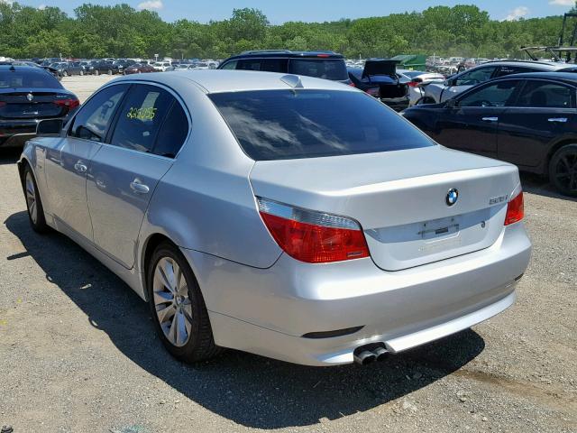 WBANA53514B172052 - 2004 BMW 525 I SILVER photo 3