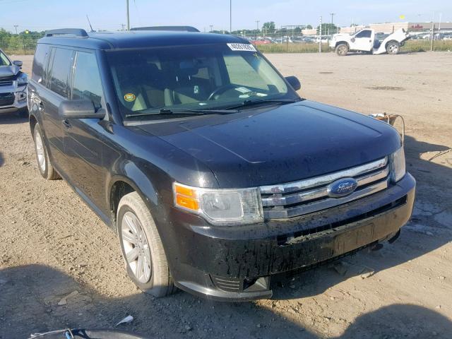 2FMGK5BC0ABD00632 - 2010 FORD FLEX SE BLACK photo 1