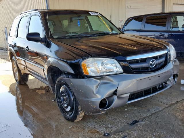 4F2CZ04143KM19757 - 2003 MAZDA TRIBUTE LX BLACK photo 1