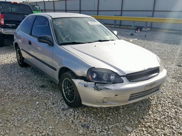 2HGEJ6428XH107824 - 1999 HONDA CIVIC CX GRAY photo 1