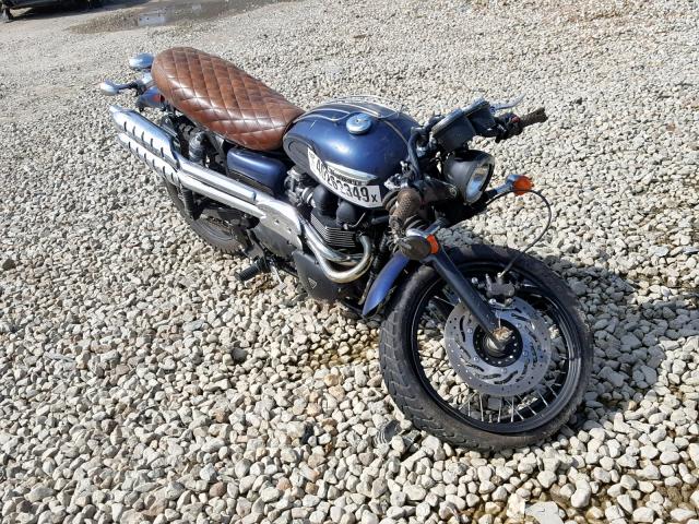 SMT925RN5FT673100 - 2015 TRIUMPH MOTORCYCLE SCRAMBLER BLUE photo 1