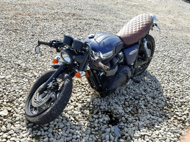 SMT925RN5FT673100 - 2015 TRIUMPH MOTORCYCLE SCRAMBLER BLUE photo 2