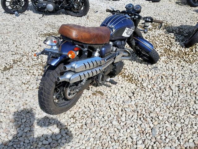 SMT925RN5FT673100 - 2015 TRIUMPH MOTORCYCLE SCRAMBLER BLUE photo 4