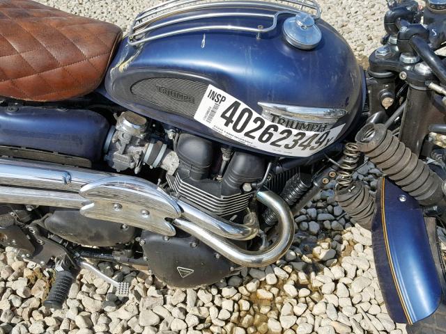 SMT925RN5FT673100 - 2015 TRIUMPH MOTORCYCLE SCRAMBLER BLUE photo 7