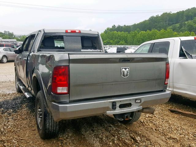 3D73Y3HL2BG505726 - 2011 DODGE RAM 3500 GRAY photo 3