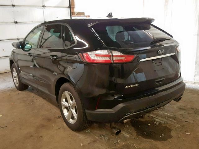 2FMPK3G95KBB56952 - 2019 FORD EDGE SE BLACK photo 3