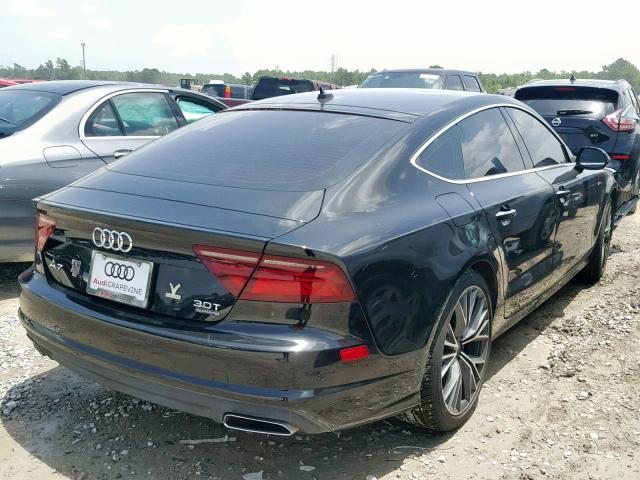 WAU2GAFC4GN025800 - 2016 AUDI A7 PRESTIG BLACK photo 4