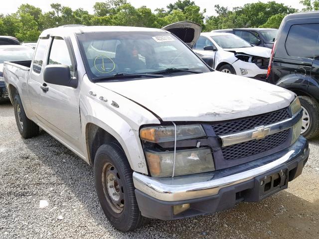 1GCCS198268280763 - 2006 CHEVROLET COLORADO TAN photo 1