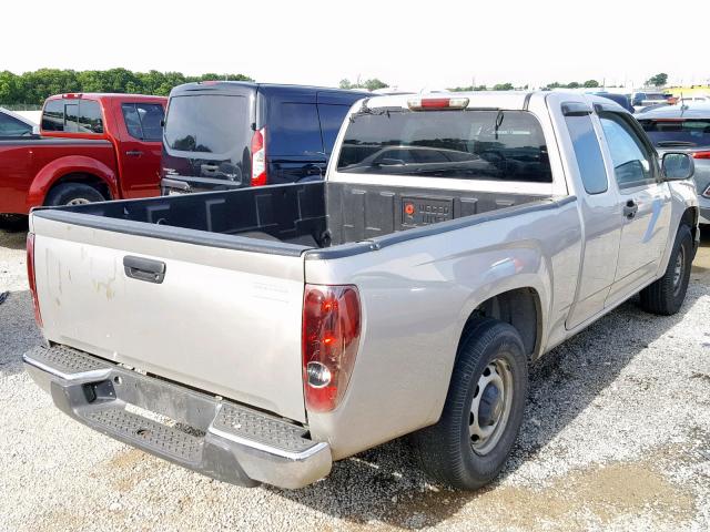 1GCCS198268280763 - 2006 CHEVROLET COLORADO TAN photo 4