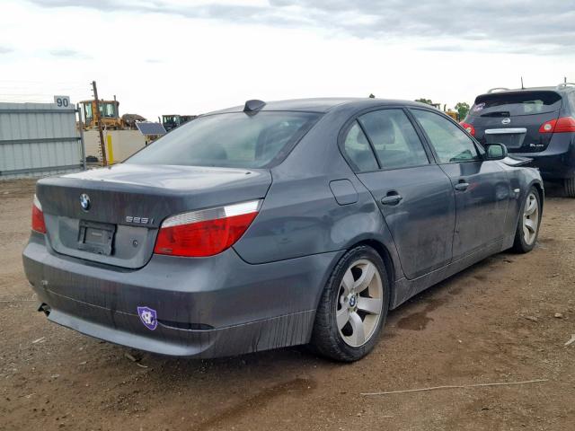 WBANA53514B854428 - 2004 BMW 525 I GRAY photo 4