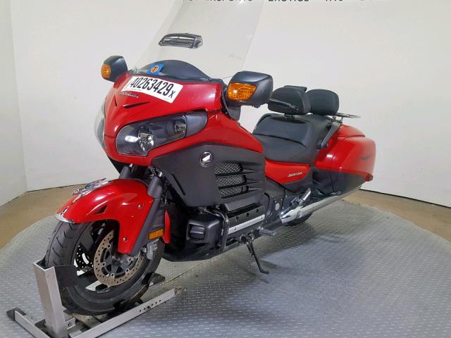 JH2SC6812DK000518 - 2013 HONDA GL1800 B RED photo 4