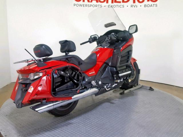 JH2SC6812DK000518 - 2013 HONDA GL1800 B RED photo 8