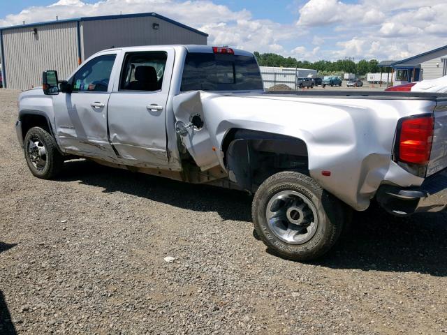 1GT422C81FF584732 - 2015 GMC SIERRA K35 SILVER photo 9