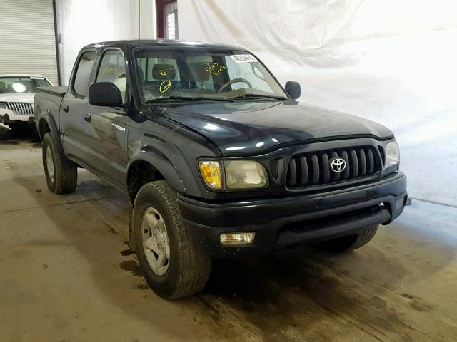 5TEGN92N53Z260556 - 2003 TOYOTA TACOMA DOU CHARCOAL photo 1