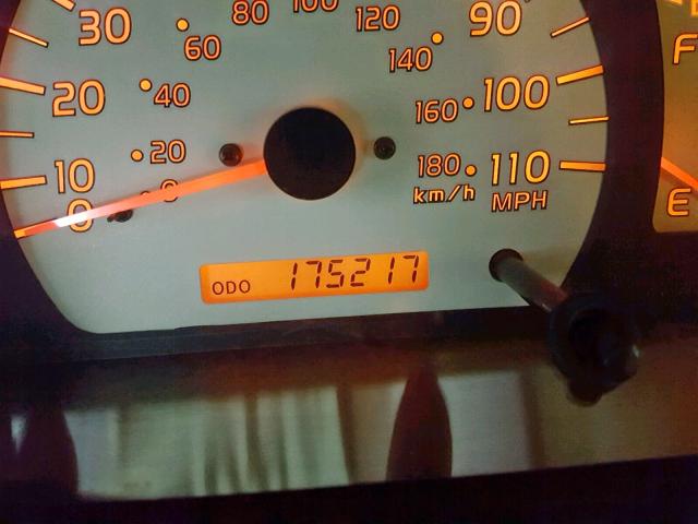 5TEGN92N53Z260556 - 2003 TOYOTA TACOMA DOU CHARCOAL photo 8