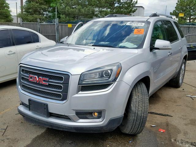 1GKKVSKD6HJ301047 - 2017 GMC ACADIA LIM SILVER photo 2