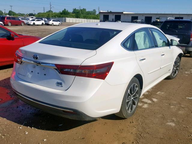 4T1BD1EB6GU050445 - 2016 TOYOTA AVALON HYB CREAM photo 4