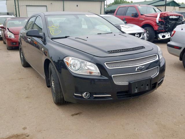 1G1ZK57758F166050 - 2008 CHEVROLET MALIBU LTZ შავი ფოტო 1