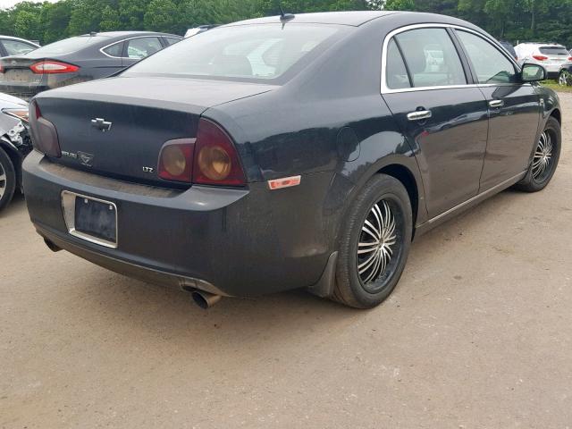 1G1ZK57758F166050 - 2008 CHEVROLET MALIBU LTZ შავი ფოტო 4