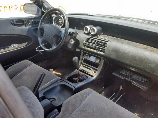 JHMBB2153NC024614 - 1992 HONDA PRELUDE SI BLUE photo 9