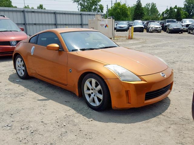 JN1AZ34E64T060941 - 2004 NISSAN 350Z COUPE ORANGE photo 1