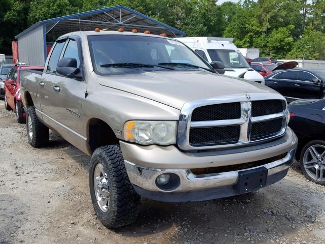 3D7KU28D64G161363 - 2004 DODGE RAM 2500 S ოქროსფერი ფოტო 1