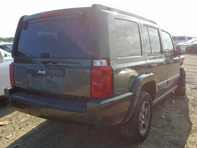 1J8HG48K38C205651 - 2008 JEEP COMMANDER GREEN photo 4