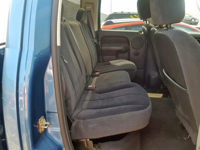 1D7KU28D34J140954 - 2004 DODGE RAM 2500 S ლურჯი ფოტო 6