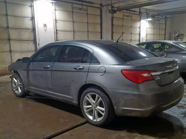 1C3CCBABXCN268503 - 2012 CHRYSLER 200 LX GRAY photo 3