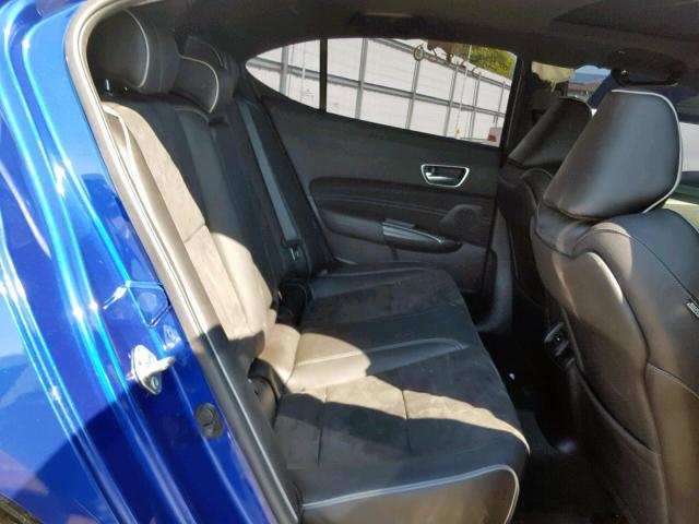 19UUB2F67JA003347 - 2018 ACURA TLX TECH+A BLUE photo 6