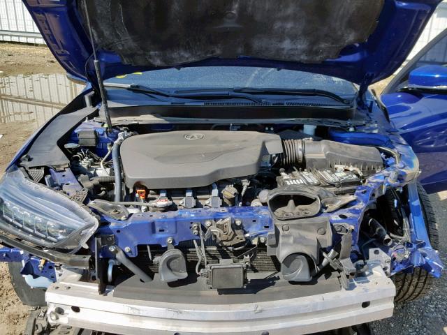 19UUB2F67JA003347 - 2018 ACURA TLX TECH+A BLUE photo 7
