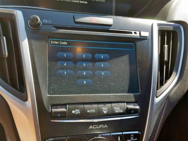 19UUB2F67JA003347 - 2018 ACURA TLX TECH+A BLUE photo 9