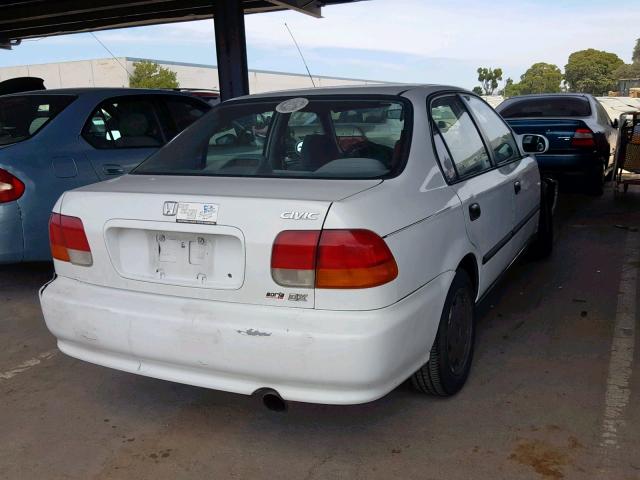 2HGEJ6523VH511724 - 1997 HONDA CIVIC DX WHITE photo 4