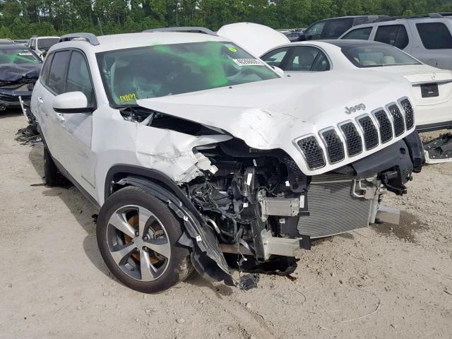 1C4PJLDB2KD419472 - 2019 JEEP CHEROKEE L WHITE photo 1