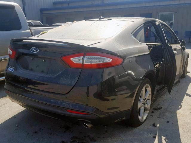 3FA6P0G7XGR237281 - 2016 FORD FUSION S BLACK photo 4