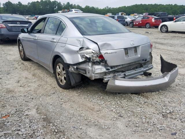 1HGCP26439A123038 - 2009 HONDA ACCORD LXP SILVER photo 3