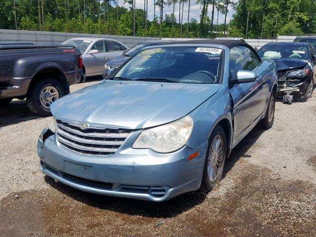 1C3LC55D29N544405 - 2009 CHRYSLER SEBRING TO BLUE photo 2