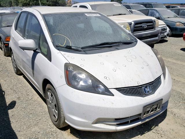 JHMGE8H34CC032142 - 2012 HONDA FIT WHITE photo 1