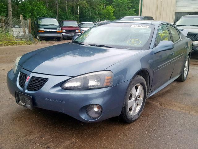 2G2WP552261154594 - 2006 PONTIAC GRAND PRIX BLUE photo 2