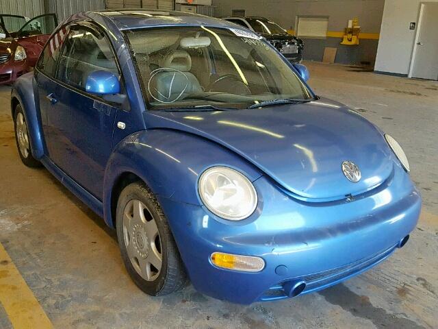 3VWCA21C6YM418552 - 2000 VOLKSWAGEN NEW BEETLE ლურჯი ფოტო 1