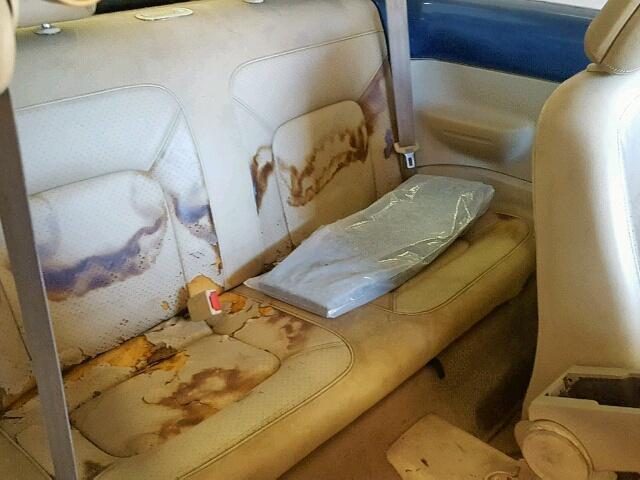 3VWCA21C6YM418552 - 2000 VOLKSWAGEN NEW BEETLE ლურჯი ფოტო 6