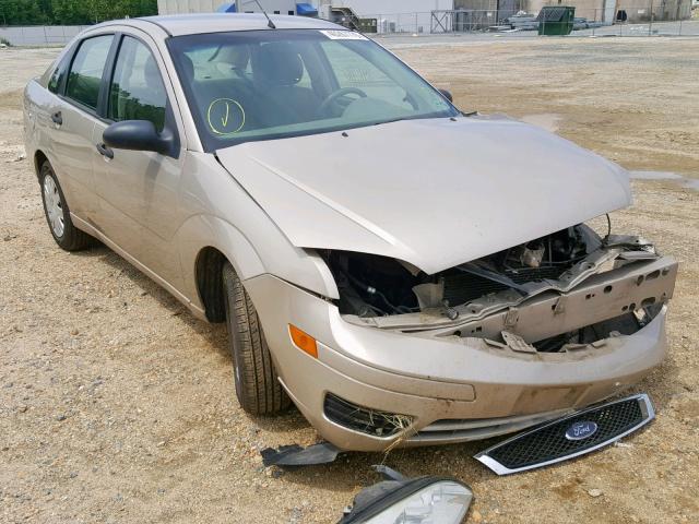 1FAFP34N06W103766 - 2006 FORD FOCUS ZX4 TAN photo 1