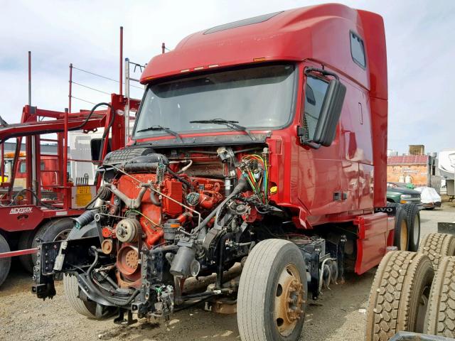 4V4NC9TG58N496734 - 2008 VOLVO VN VNL RED photo 2